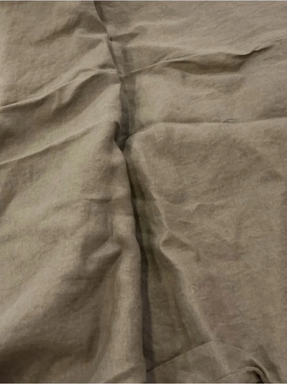 Quince European Linen Sham Set in Espresso- King
